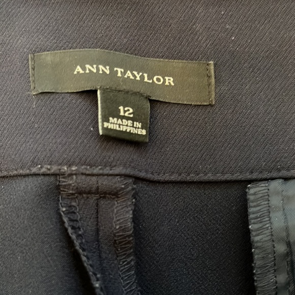 Ann Taylor navy pants. - Picture 3 of 4